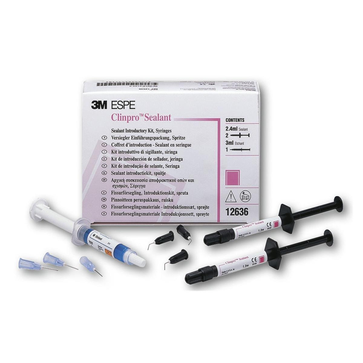 3M ESPE 12636 Clinpro Sealant Introductory Pit & Fissure Dental Kit 3M ESPE 12636 Clinpro Sealant Introductory Pit & Fissure Dental Kit